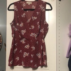 Monteau peplum blouse